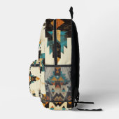 Stammes-Geometrisches Muster Rucksack (Rechts)