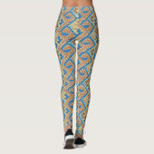Stammes- geometrisches peruanisches hübsches leggings (Rückseite)