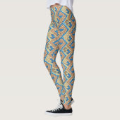 Stammes- geometrisches peruanisches hübsches leggings (Links)