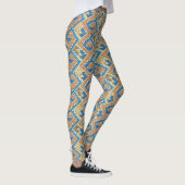 Stammes- geometrisches peruanisches hübsches leggings (Rechts)