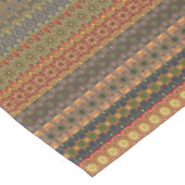 Stammes- gestreifter abstrakter Musterentwurf Tischdecke (Schrägansicht)