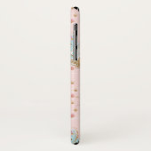 Stammes- Glitzer Boho versieht Muster mit Federn Case-Mate iPhone Hülle (Hinten/Links)