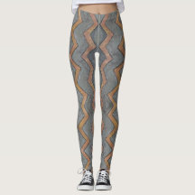 Stammes- graue Leggings