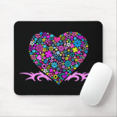 Stammes- Herz Mousepad (Mit Mouse)