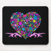 Stammes- Herz Mousepad (Vorne)