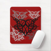 Stammes- Herzen Mousepad (Mit Mouse)