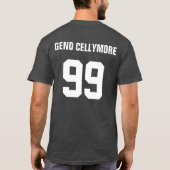 Stammes- HockeyIceman (kundengerecht) T-Shirt (Rückseite)