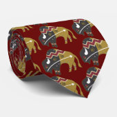 Stammes- indischer Büffel Krawatte (Gerollt)