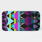 Stammes- inspirierter iPhone 5 Case-Mate-Neonfall Case-Mate iPhone Hülle (Rückseite (Horizontal))