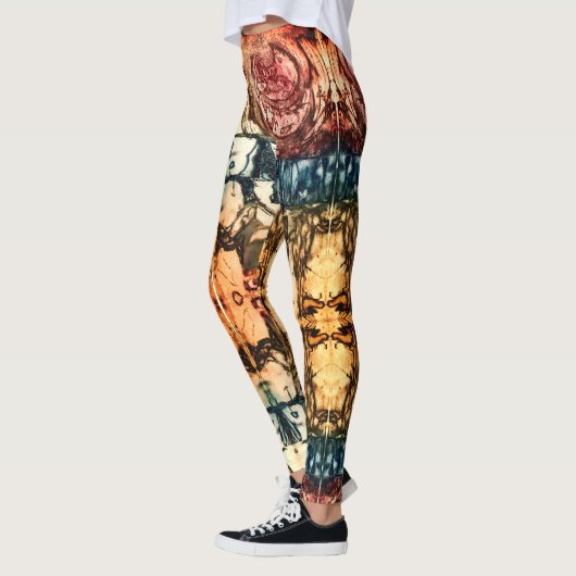Stammes- Intaglio-Leggings Leggings (Links)