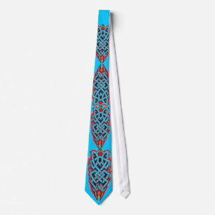 Stammes- keltische Knoten-Tätowierung Krawatte