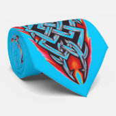 Stammes- keltische Knoten-Tätowierung Krawatte (Gerollt)