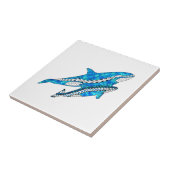 Stammes- Killerwale Fliese (Seite)