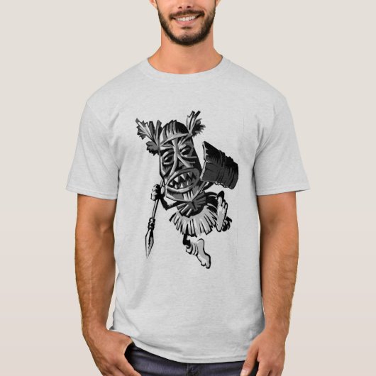 Stammes- Krieger T-Shirt (Vorderseite)