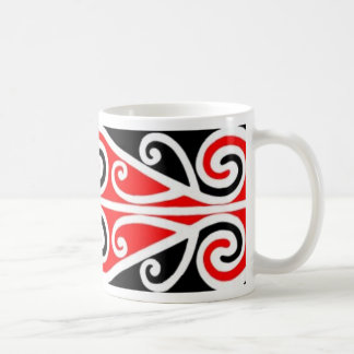 Stammes- Kunst der Maori- Entwürfe für Sie Kaffeetasse