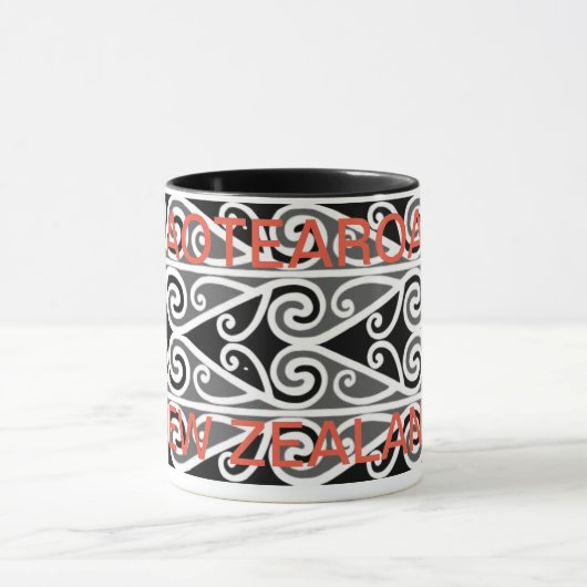 Stammes- Kunst der Maori- Entwürfe für Sie Tasse (Zentrum)