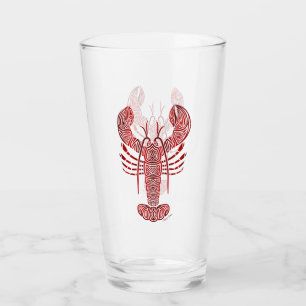 Stammes- Maine-Hummer Glas