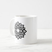 Stammes-Mandala-Tasse Kaffeetasse (Vorderseite Links)