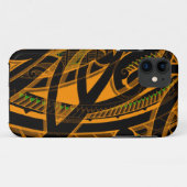 Stammes- Maori- Tätowierungsentwürfe mit klaren Case-Mate iPhone Hülle (Rückseite (Horizontal))