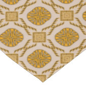 Stammes- Muster ethnischen southwestrn Tischdecke (Schrägansicht)