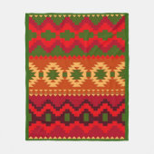 Stammes- Muster-Fleece-Decke Fleecedecke (Vorderseite)