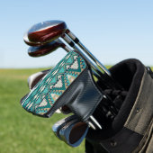 Stammes- Muster Golf Headcover (In Situ)