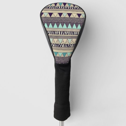 Stammes- Muster Golf Headcover (Vorderseite)