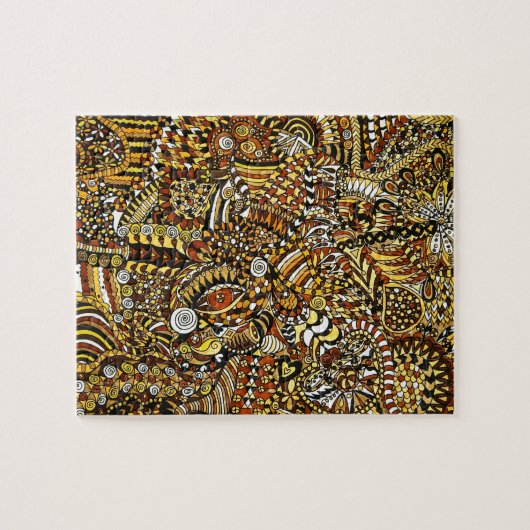 Stammes- Muster Puzzle (Horizontal)