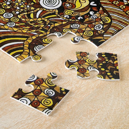 Stammes- Muster Puzzle (Seite)