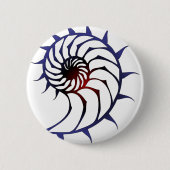 Stammes- Nautilus Button (Vorderseite)