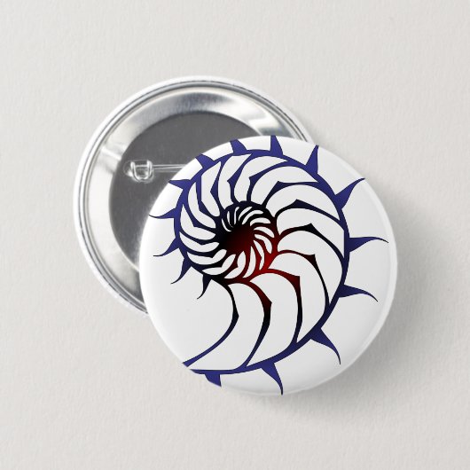 Stammes- Nautilus Button (Vorne & Hinten)