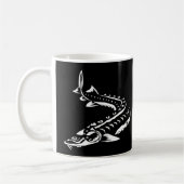 Stammes- NEUE Scutes schwarze Tasse (Links)