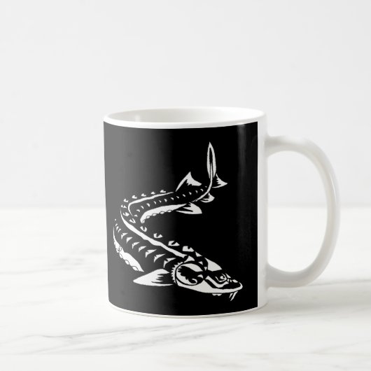 Stammes- NEUE Scutes schwarze Tasse (Rechts)