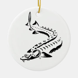 Stammes- neue weiße Verzierung Keramik Ornament