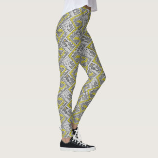 Stammes- peruanisches geometrisches leggings