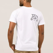 Stammes- Pferd T-Shirt (Rückseite)