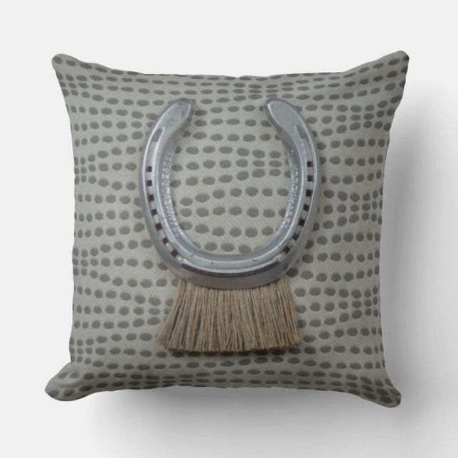 Stammes- Pferdeschuhkissen Kissen (Vorderseite)