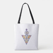 Stammes-Prism-Handtasche Tasche (Rückseite)