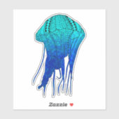 Stammes- Quallen Aufkleber (Blatt)