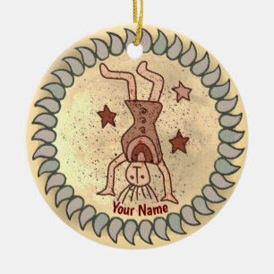 Stammes-Rad Keramik Ornament