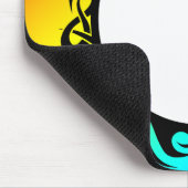 Stammes Regenbogen-Bowling Mousepad (Ecke)