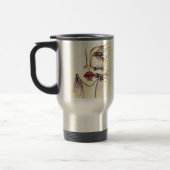 Stammes- Roboter-Reise-Tasse Reisebecher (Links)