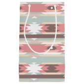 Stammes- rosa Diamant Stripes Geschenk-Tasche Kleine Geschenktüte (Vorderseite)