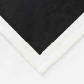 Stammes-Schädel-Sherpa-Wurfdecke Fleecedecke (Ecke)