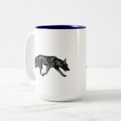 Stammes- Schäferhunde Zweifarbige Tasse (Vorderseite Links)