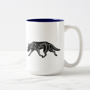 Stammes- Schäferhunde Zweifarbige Tasse