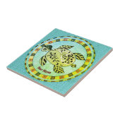 Stammes-Schildkröte Fliese (Seite)