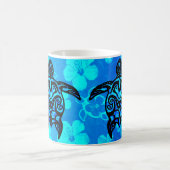Stammes- Schildkröte-Hibiskus Kaffeetasse (Mittel)
