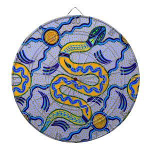 Stammes-Schlange Dartscheibe