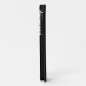 Stammes- schwarzer Elefant Case-Mate iPhone Hülle (Hinten/Links)